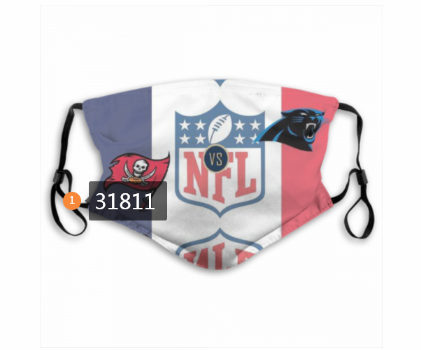 NFL Tampa Bay Buccaneers  1442020 Dust mask with filter